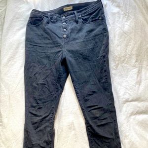 Madewell Curvy High Rise Skinny, Size 33🖤